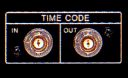 Time Code input & outputs